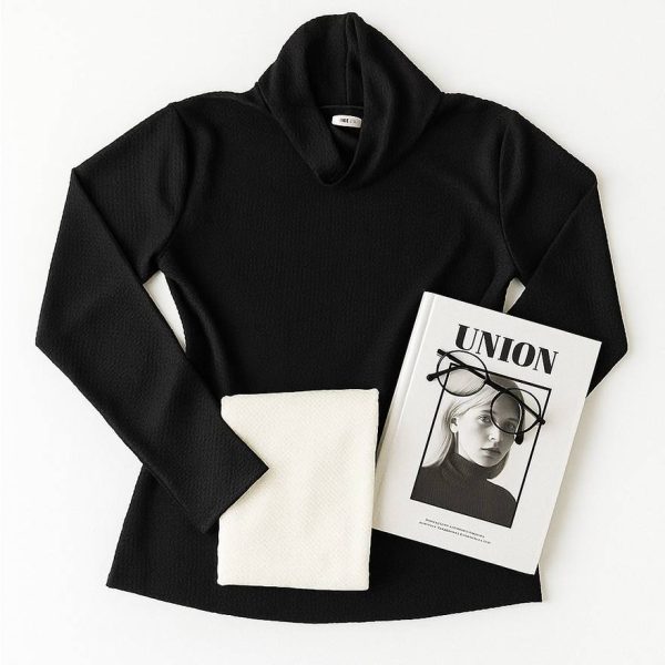 بلوز یقه اسکی بیسکوییتی - مانتو پاتریس رشت