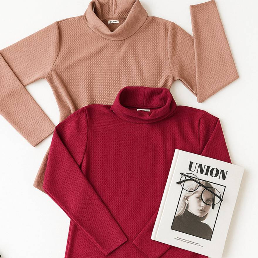 بلوز یقه اسکی بیسکوییتی - مانتو پاتریس رشت