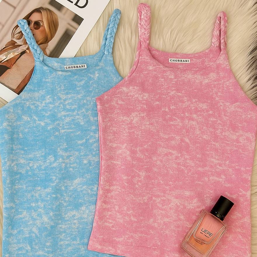 تاپ بندگیس آبرنگی - مانتو پاتریس رشت