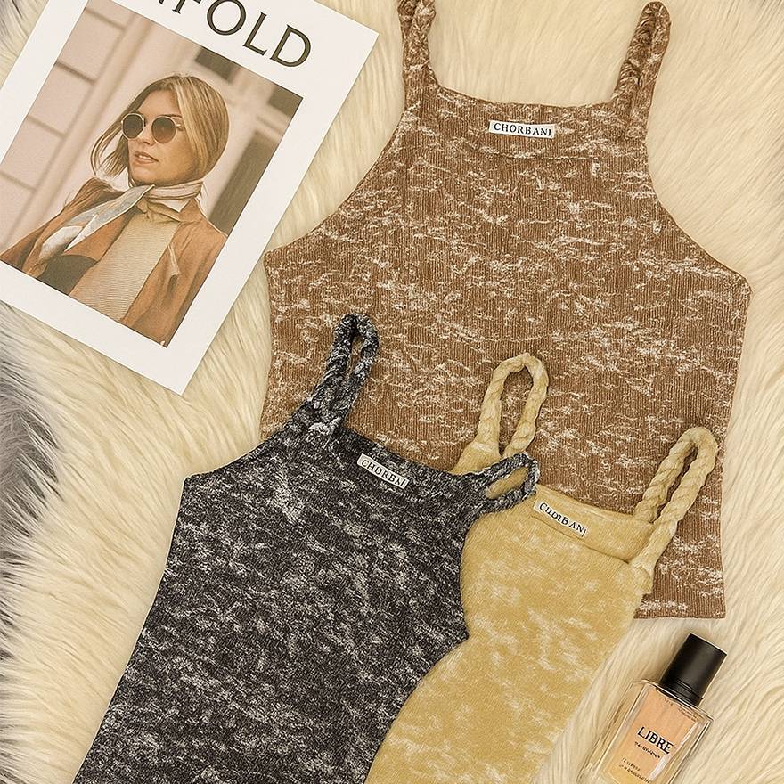 تاپ بندگیس آبرنگی - مانتو پاتریس رشت