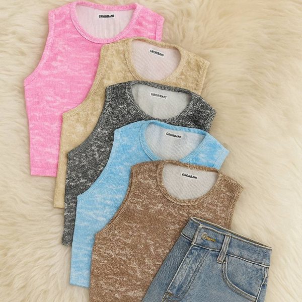 343001026-1 تاپ کراپ آبرنگی فانریپ - مانتو پاتریس رشت