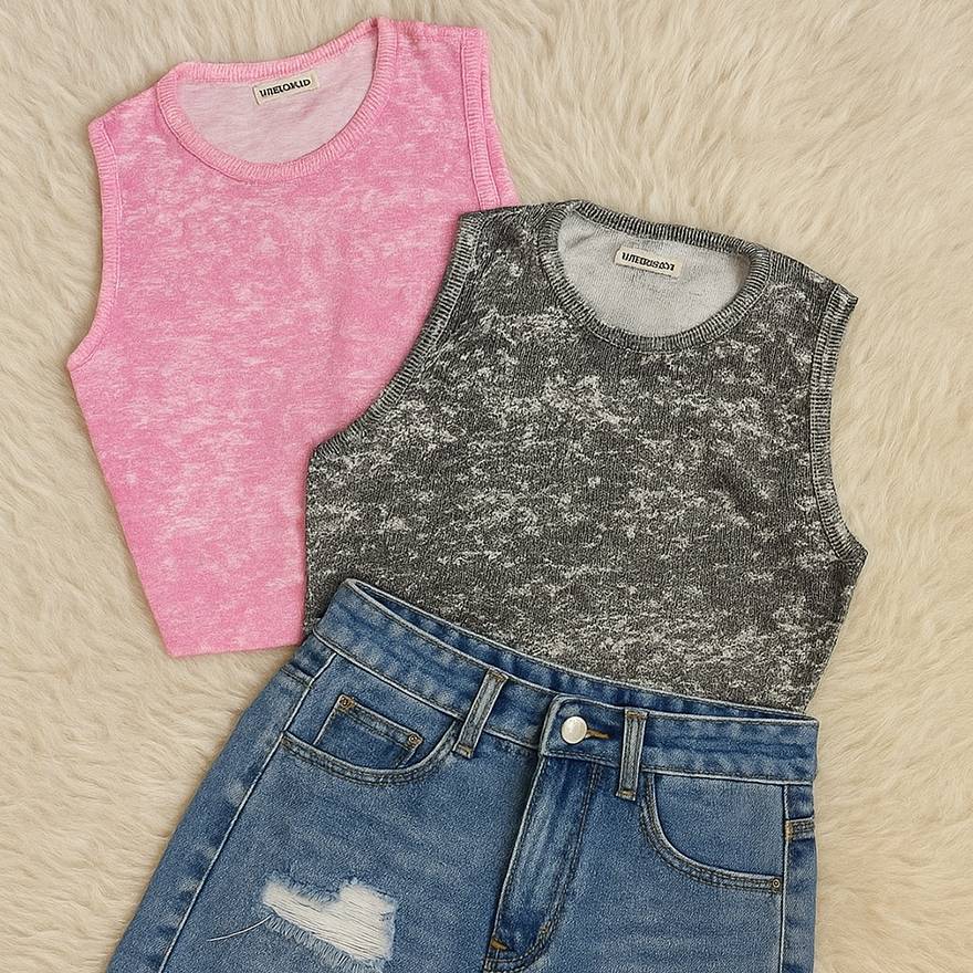 تاپ کراپ آبرنگی فانریپ - مانتو پاتریس رشت