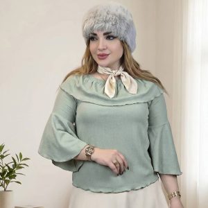 بلوز یقه قایقی - مانتو پاتریس رشت