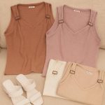 تاپ بیسکوئیتی سگک دار - مانتو پاتریس رشت