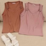 تاپ بیسکوئیتی سگک دار - مانتو پاتریس رشت