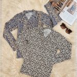 بلوز یقه هفت پلنگی - مانتو پاتریس رشت