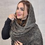 شال کریشه پلنگی ریز - مانتو پاتریس رشت