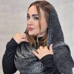 شال کریشه پلنگی ریز - مانتو پاتریس رشت