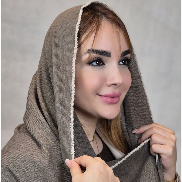 شال دور کنفی - مانتو پاتریس