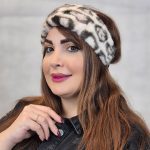 هدبند خز طرحدار - مانتو پاتریس رشت