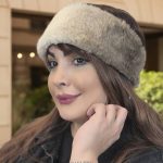 هدبند خز طرحدار - مانتو پاتریس رشت