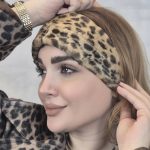 هدبند خز طرحدار - مانتو پاتریس رشت