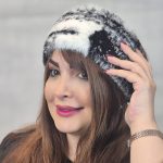 هدبند خز طرحدار - مانتو پاتریس رشت