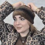 هدبند خز طرحدار - مانتو پاتریس رشت