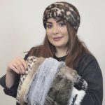 هدبند خز طرحدار - مانتو پاتریس رشت