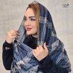 شال موهر چهارخونه - مانتو پاتریس رشت