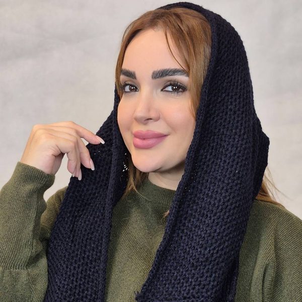 شال رینگی بافت - مانتو پاتریس رشت