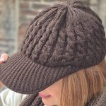 کلاه کپ بافت - مانتو پاتریس رشت