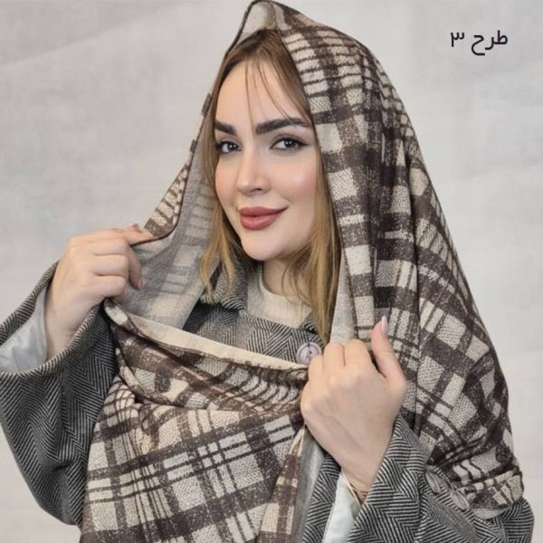 شال موهر چهارخونه - مانتو پاتریس رشت