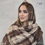 شال موهر چهارخونه - مانتو پاتریس رشت