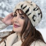 هدبند خز طرحدار - مانتو پاتریس رشت