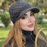 کلاه دم اسبی بافت - مانتو پاتریس رشت