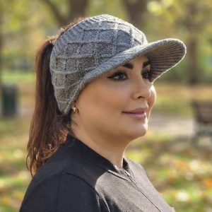 کلاه دم اسبی بافت - مانتو پاتریس رشت