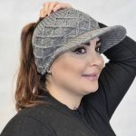 کلاه دم اسبی بافت - مانتو پاتریس رشت