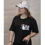 تیشرت لانگ چاپ 3 خرس - مانتو پاتریس رشت