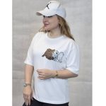 تیشرت لانگ چاپ 3 خرس - مانتو پاتریس رشت