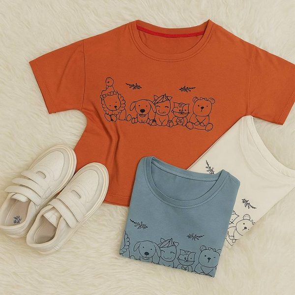 تیشرت کراپ حیوانات - مانتو پاتریس رشت