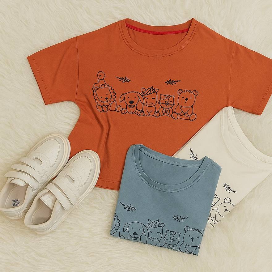 تیشرت کراپ حیوانات - مانتو پاتریس رشت