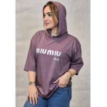 هودی آستین کوتاه میو میو