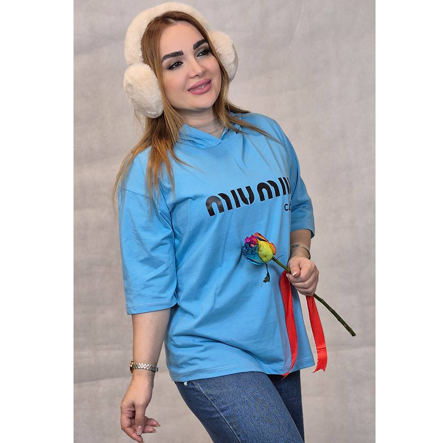 هودی آستین کوتاه میو میو