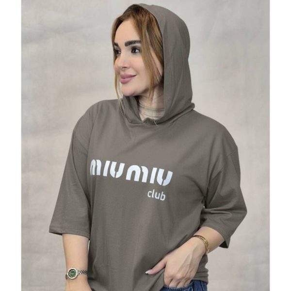 هودی آستین کوتاه میو میو