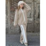 ست بافت نوار سفید - مانتو پاتریس رشت