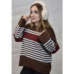 بلوز بافت راه راه - مانتو پاتریس رشت