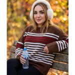 بلوز بافت راه راه-رشت مانتو پاتریس