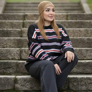 بلوز بافت سرخپوستی - مانتو پاتریس رشت