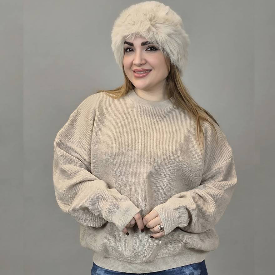 بلوز بافت فندوقی - مانتو پاتریس رشت