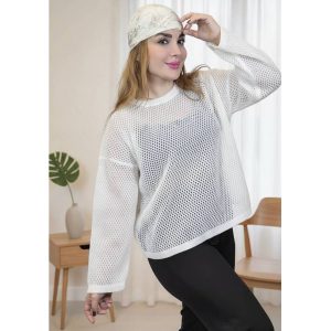 بلوز بافت توری - مانتو پاتریس رشت