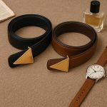 کمربند سگک مثلثی چرم - مانتو پاتریس رشت