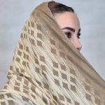 شال کریشه لوزی ریز - مانتو پاتریس رشت