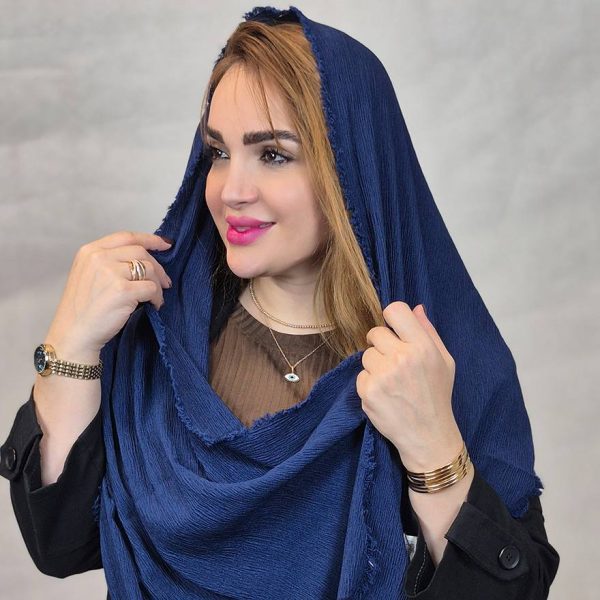 شال پلیسه دور ریش - مانتو پاتریس رشت