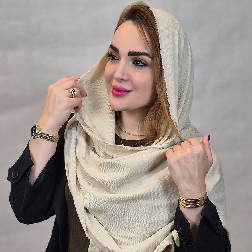 شال پلیسه دور ریش