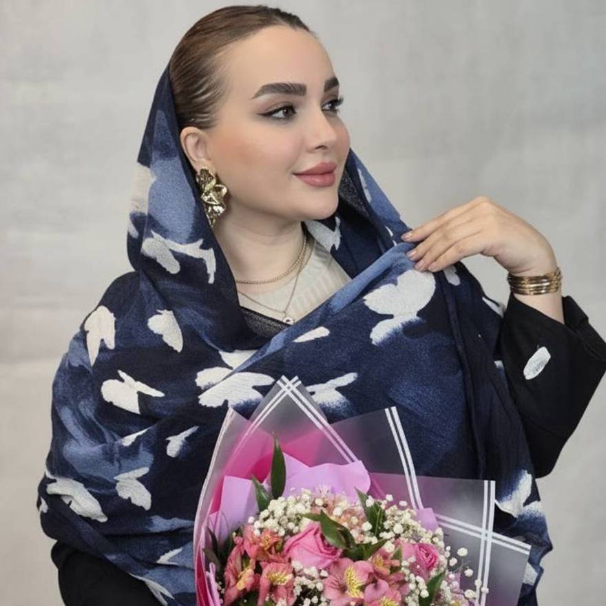 شال کریشه پروانه - مانتو پاتریس رشت