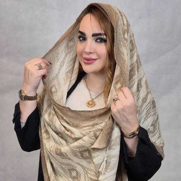 شال کریشه لوزی پاییزه - مانتو پاتریس رشت