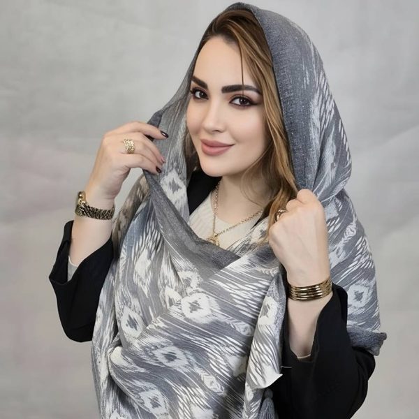 شال کریشه لوزی پاییزه - مانتو پاتریس رشت