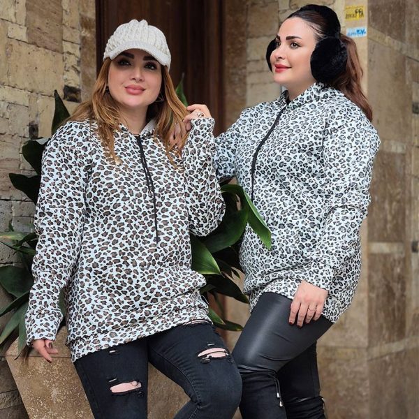 365004-5 هودی دورس پلنگی- مانتو پاتریس رشت