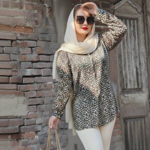 شومیز پلنگی - مانتو پاتریس رشت